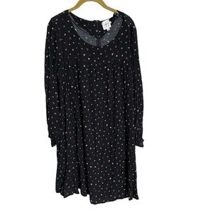 The Nines by Hatch Scoop Neck Ditzy Floral Dress XL